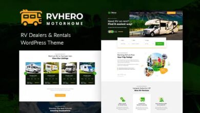 Rvhero Nulled – RV rental HTML Template