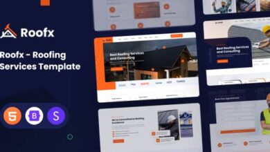 Roofx Nulled – Roofing Services HTML Template