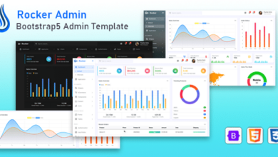Rocker Nulled – Bootstrap 5 Admin Dashboard Template