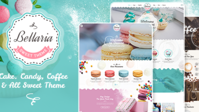 Bellaria v1.1.5 Nulled – a Delicious Cakes and Bakery WordPress Theme