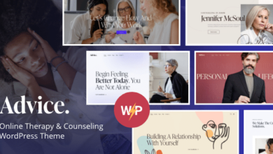 Advice v1.0 Nulled – Online Therapy & Counseling WordPress Theme