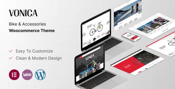 Vonica v1.0.1 Nulled – Bike & Accessories WooCommerce Theme