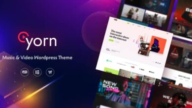 Yorn v1.0.0 Nulled – Music & Video WordPress Theme