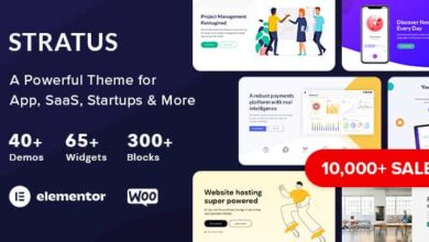 Stratus v4.2.4 Nulled – App, SaaS & Software Startup Tech Theme