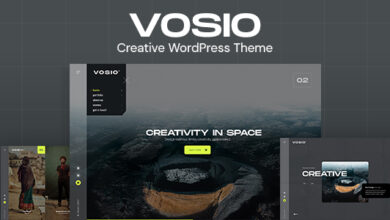 Vosio v1.0 Nulled – Creative WordPress Portfolio