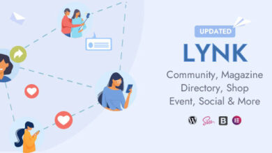 Lynk v3.5.0 Nulled – Social Networking and Community Theme