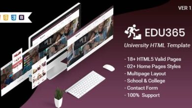 Edu365 Nulled – University HTML Template