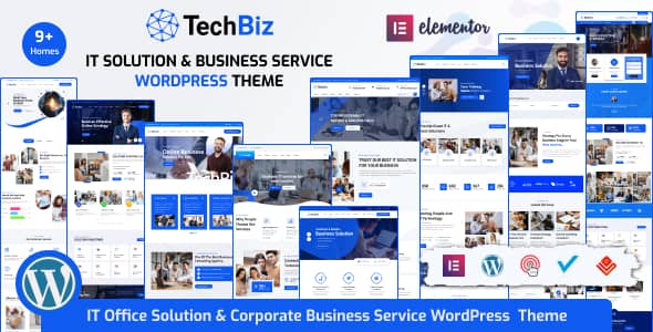 Techbiz v2.0 Nulled – Multipurpose IT Solution & Business Consulting WordPress Theme