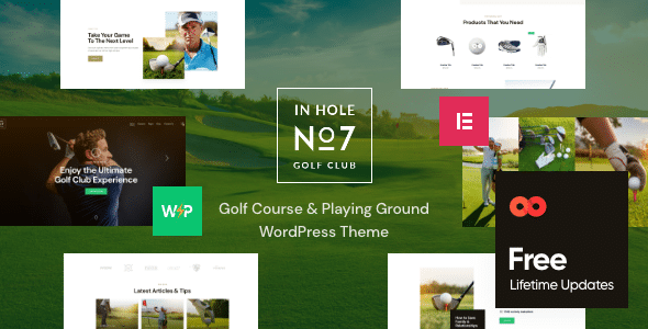 N7 v2.5.0 Nulled – Golf Club & Course Sports & Events WordPress Theme