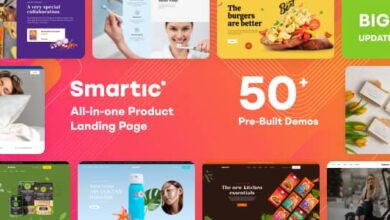 Smartic v2.1.0 Nulled – Product Landing Page WooCommerce Theme