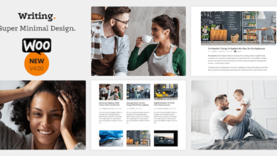 Writing v4.01 Nulled – Personal Blog