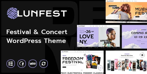 Lunfest v1.0.3 Nulled – Festival & Concert WordPress Theme