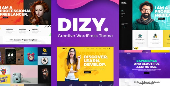 Dizy v1.2.0 Nulled – Creative Portfolio Theme