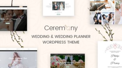 Ceremony v1.6 Nulled – Wedding Planner WordPress Theme