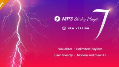 MP3 Sticky Player v7.3 Nulled – Wordpress Plugin