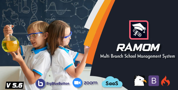 Ramom School v5.6 Nulled – Multi Branch School Management System