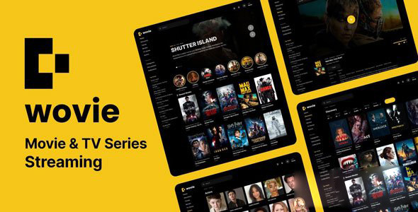 Wovie v5.1.0 Nulled - Movie and TV Series Streaming Platform