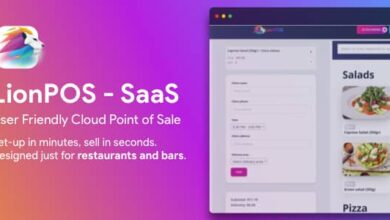 Lion POS v3.5.0 Nulled – SaaS Point Of Sale Script for Restaurants and Bars with floor plan