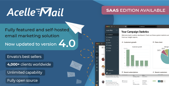 Acelle 4.0.25 Nulled - Email Marketing Web Application