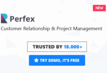 Perfex v3.0.5 Nulled - Powerful Open Source CRM