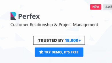 Perfex v3.0.5 Nulled - Powerful Open Source CRM