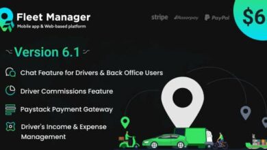 Fleet Manager v6.3.1 Nulled – Vehicle Management & Booking System