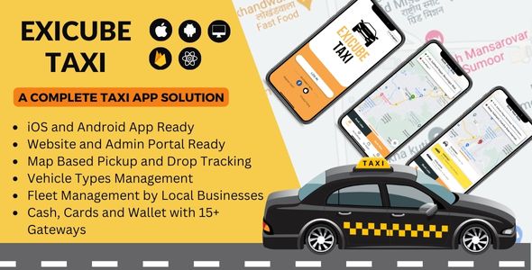 Exicube Taxi App v3.3.0 Free