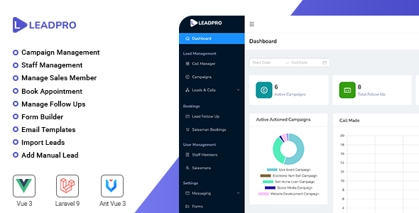 LeadPro v2.0.0 Nulled – Lead Management CRM