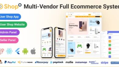 Shopo eCommerce v3.5.0 Nulled – Multivendor eCommerce Flutter App with Admin Panel & Website