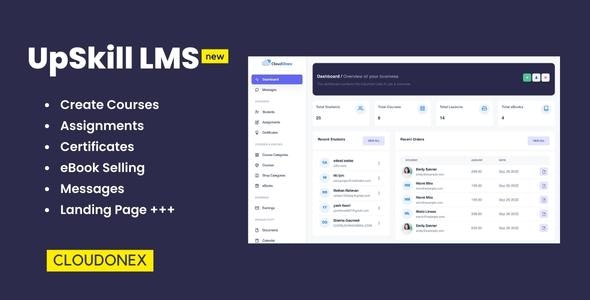 UpSkill LMS v2.1 Nulled - Learning Management System