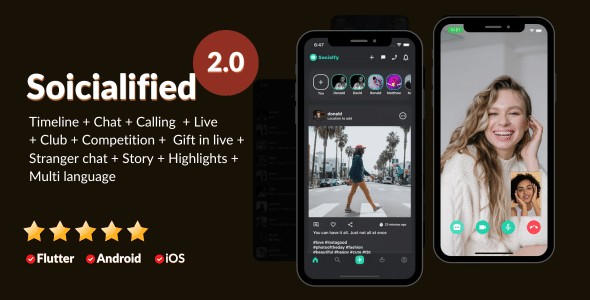 Socialified v2.0 Nulled - Social media app clone