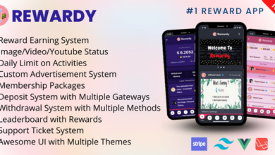 Rewardy v1.2 Nulled - Status App with Reward Points + PWA + Backend