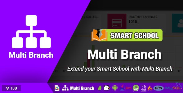 Smart School Multi Branch v1.0 Free