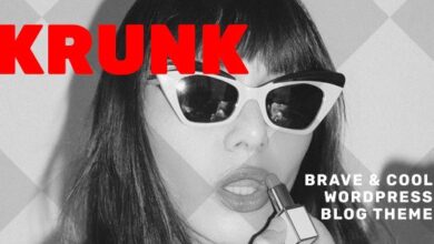 Krunk v5.0.6 Nulled – Brave & Cool WordPress Blog Theme