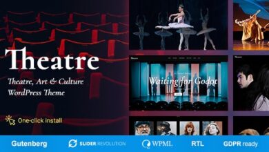 Theater v1.2.8 Nulled – Concert & Art Event Entertainment Theme