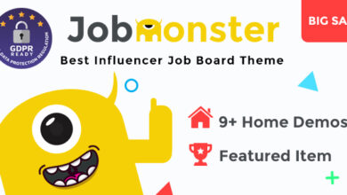 Jobmonster v4.6.8 Nulled – Job Board WordPress Theme