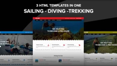 Volare v2.0 Nulled – Trekking and Sailing Site Template