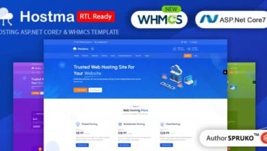 Hostma Nulled – Hosting ASP.NET & WHMCS Template
