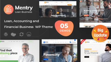 Mentry v2.7 Nulled – Loan and Financial WordPress Theme