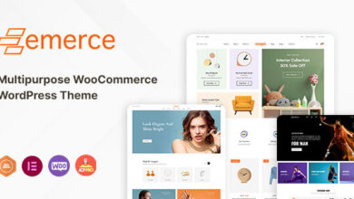 Emerce 1.6 Nulled – Multipurpose WooCommerce WordPress Theme