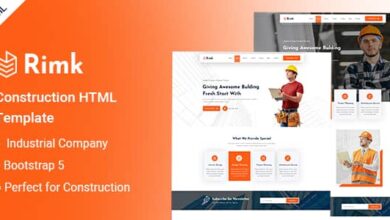 Rimk Nulled – Construction HTML Template