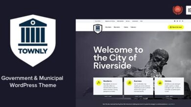 Townly v1.1 Nulled – Government & Municipal WordPress Theme
