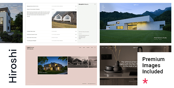 Hiroshi v1.0 Nulled – Architecture and Interior Design Theme