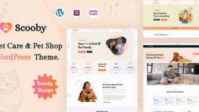 Scooby v1.0 Nulled – Pet Care and Pet Shop WordPress Theme