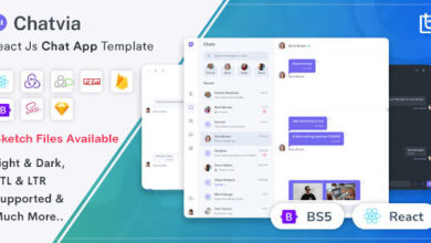 Chatvia v2.2.1 Nulled – React Chat App Template