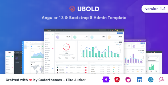 UBold v1.2.0 Nulled - Angular 13 Admin & Dashboard Template