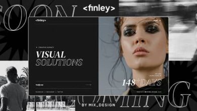 Finley Nulled - Coming Soon and Portfolio Template