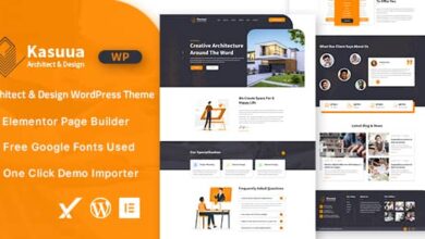 Kasuua v1.0 Nulled - Architect & Design WordPress Theme