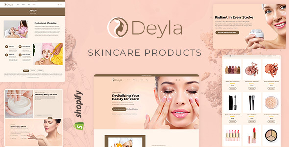 Deyla v1.2 Nulled - Skincare Shopify Store