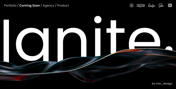 Ignite Nulled - Coming Soon and Landing Page Template